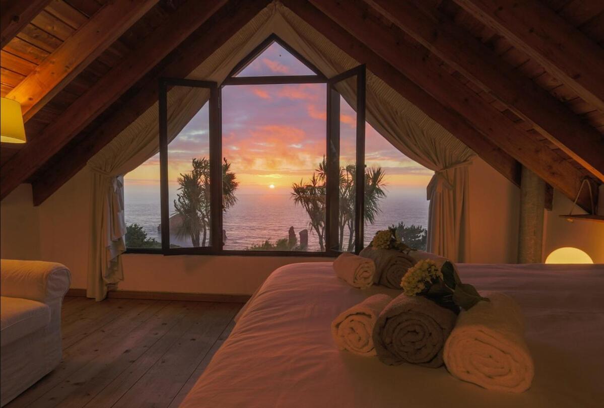 Green Oceanview Relaxing Cottage Mosteiros  Exterior photo